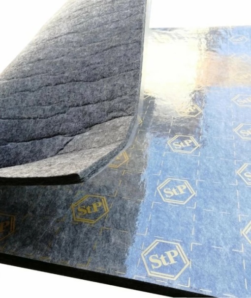 Autó hangszigetelő STP akusztikus filc, 8 mm, 7,5 m2, ömlesztett kiszerelés