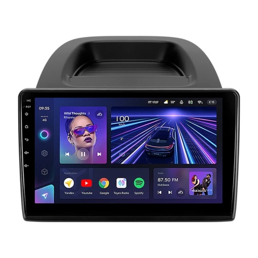 Automata navigáció Teyes CC3 360 Ford EcoSport 2014-2023 6+128GB 10.2" QLED Octa-core 1.8Ghz Android 4G Bluetooth 5.1 DSP