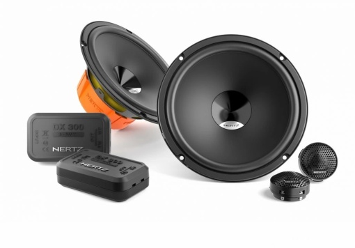 Hertz Dieci DSK 165.3 autós hangszórók, 2-utas rendszer szett, 165 mm, 80 W RMS, 4Ω, 4 hangszóró + tartozékok