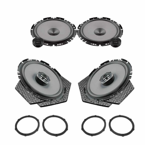 Hertz Uno autós hangszórócsomag Peugeot 208 2012-2019 modellekhez, RMS 70W