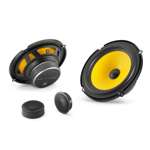 JL Audio C1-650 autós hangszórókészlet 2-utas rendszer, 165 mm, 50 W RMS, 4Ω, 4 hangszóróból álló készlet + tartozékok