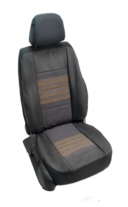 Set huse scaune auto, universale, fata-spate, bancheta fractionata, jacquard