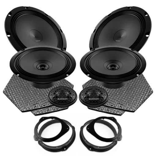 Audison Prima autós hangszórócsomag, Audi A3 Coupé 2013-2020 modellekhez, RMS 100 W