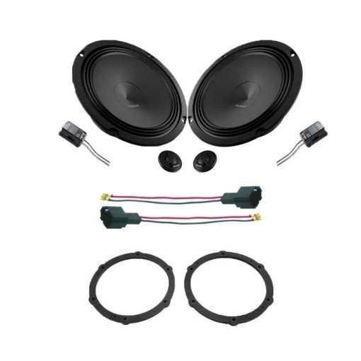 Audison Prima autós hangszórócsomag, Opel Corsa F 2019- hátsó ajtókhoz, RMS 100W