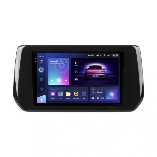 Auto Navigáció Teyes CC3 2K Suzuki Swift 6 2023-2024 4+32GB 9.5" QLED Octa-core 2Ghz, Android 4G Bluetooth 5.1 DSP