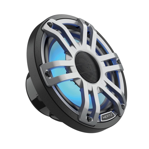 Hertz HEX 6.5 S-LD-G hajó hangszórók, fekete, 2-utas koaxiális szett, 165 mm, 50 W RMS