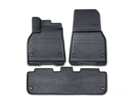 Set covorase auto cauciuc Tesla model Y 2020->, forma tavita 3D