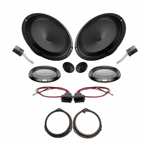 Audison Prima autós hangszórócsomag, Mercedes GL 2006-2012 hátsó ajtóihoz, RMS 100W