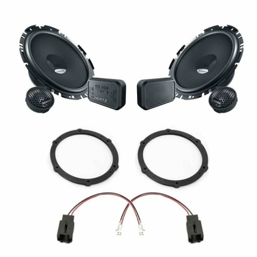 Hertz Dieci autós hangszórócsomag, Citroen C3 2002-2008 első ajtajához, RMS 80W