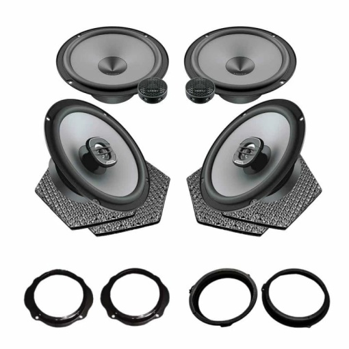 Hertz Uno autós hangszórócsomag, Ford Kuga 2008-2013 modellekhez, RMS 75W