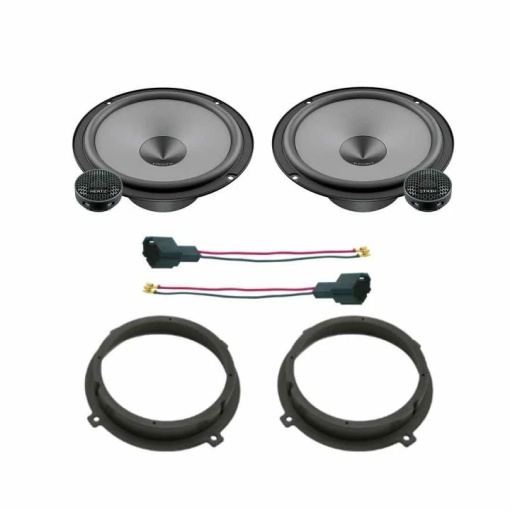 Hertz Uno autós hangszórócsomag, Hyundai Accent 2010-2018 első ajtókhoz, RMS 75W