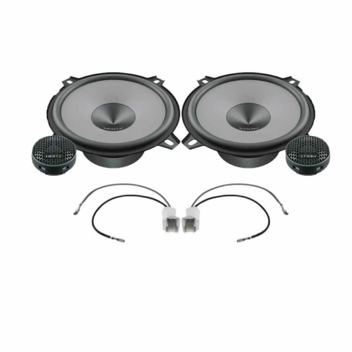 Hertz Uno autós hangszórócsomag, kifejezetten a 2009-2015-ös Renault Fluence első ajtajához, RMS 55W
