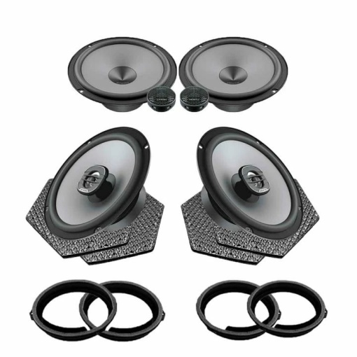 Pachet difuzoare auto Hertz Uno dedicat Dacia Jogger 2021-, RMS 75W