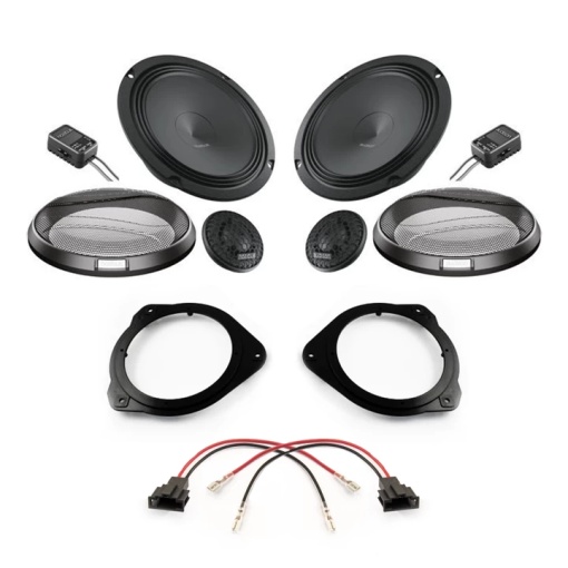 Audison Prima autós hangszórócsomag az Audi A1 2010-2022 hátsó ajtajához, RMS 100 W