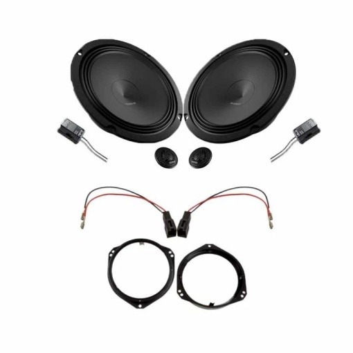 Audison Prima autós hangszórócsomag, Opel Zafira 1999-2010 első ajtajához, RMS 100W