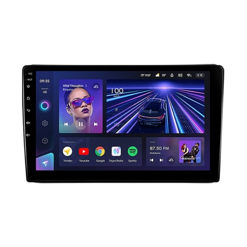 Automata navigáció Teyes CC3 Ford Edge 1 2007-2014 4+32GB 10.2" QLED Octa-core 1.8Ghz, Android 4G Bluetooth 5.1 DSP