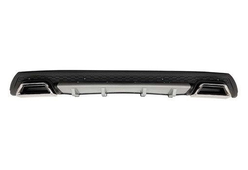 Difuzor bara spate universal , ELITE PLUS B Design, negru mat cu gri