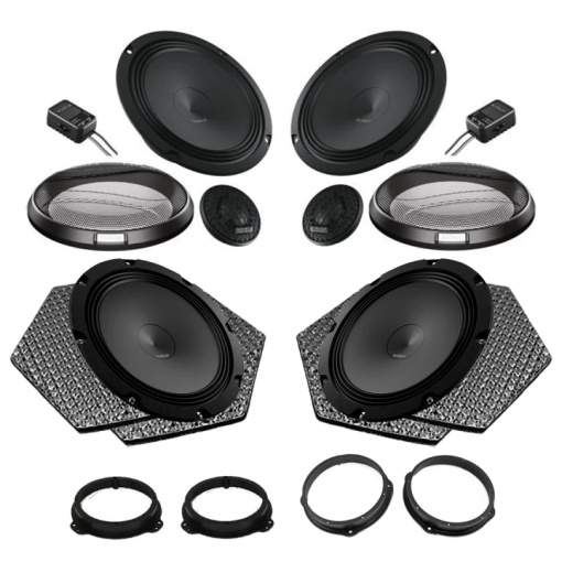 Audison Prima autós hangszórócsomag, Audi Q2 2022-hez, RMS 100W