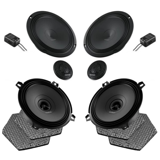 Audison Prima autós hangszórócsomag Mazda 6 2007-2012 modellekhez, RMS 100W