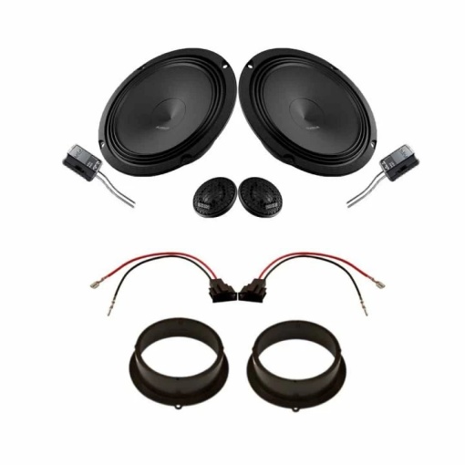 Audison Prima autós hangszórócsomag, Seat Leon 2013-2022 hátsó ajtókhoz, RMS 100W