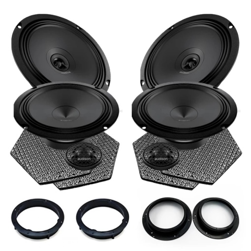 Audison Prima autós hangszórócsomag Skoda Rapid 2012-hez, RMS 100W