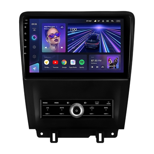 Automata navigáció Teyes CC3 Ford Mustang 5 2005-2014 4+32GB 10.2" QLED Octa-core 1.8Ghz, Android 4G Bluetooth 5.1 DSP