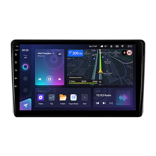 Autós navigáció Teyes CC3L Mitsubishi L200 5 2018-2020 4+32GB 9" IPS Octa-core 1.6Ghz, Android 4G Bluetooth 5.1 DSP