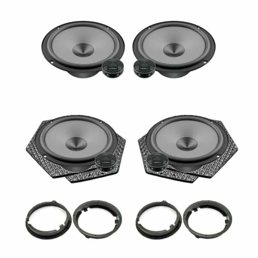 Hertz Uno autós hangszórócsomag Mitsubishi L200 2015-höz, RMS 75W