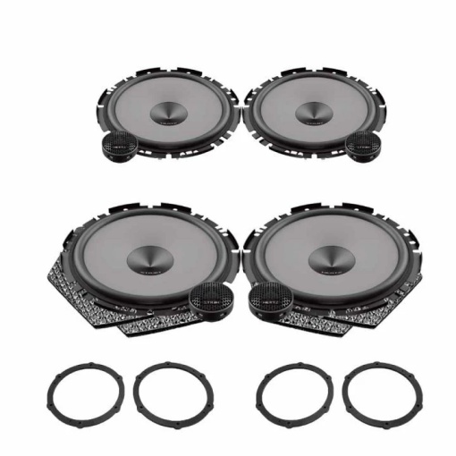 Hertz Uno autós hangszórócsomag Peugeot 5008 2009-2017 modellekhez, RMS 70W