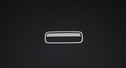 Rozsdamentes acél csomagtartó fogantyú díszléc VW T5 2010-2015, VW CADDY 2010-2015