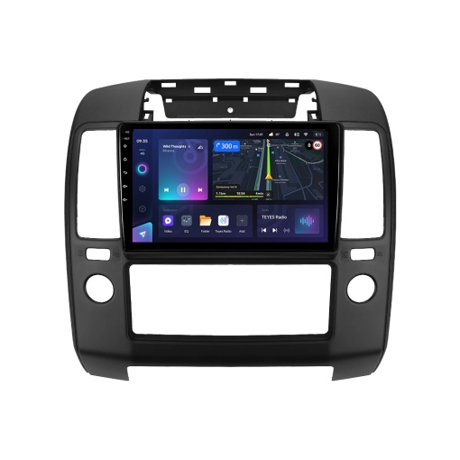 Autós navigáció Teyes CC3L Nissan Navara 3 D40 2004-2010 4+32GB 9" IPS Octa-core 1.6Ghz, Android 4G Bluetooth 5.1 DSP