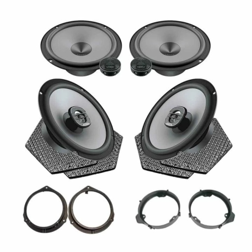 Hertz Uno autós hangszórócsomag Mercedes GLK 2008-2015 modellekhez, RMS 75W