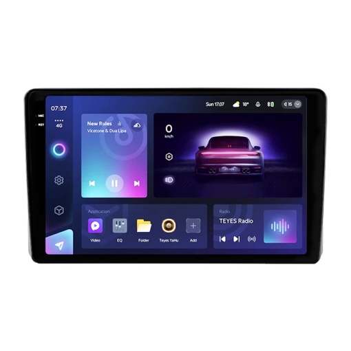 Teyes CC3 autós navigáció 2K 360° Mitsubishi L200 5 2018-2020 6+128GB 9.5" QLED Octa-core 2Ghz, Android 4G Bluetooth 5.1 DSP