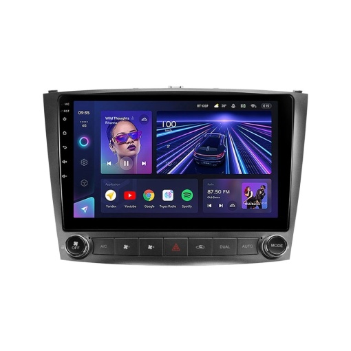 Teyes CC3 autós navigáció 360° Lexus IS 2005-2013 6+128GB 10.2" QLED Octa-core 1.8Ghz, Android 4G Bluetooth 5.1 DSP
