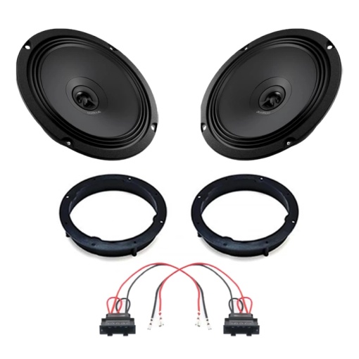 Audison Prima autós hangszórócsomag Skoda Fabia 2014-2021 hátsó ajtókhoz, RMS 70W