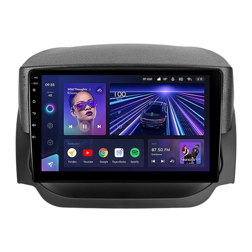 Automata navigáció Teyes CC3 Ford EcoSport 2014-2023 4+32GB 9" QLED Octa-core 1.8Ghz, Android 4G Bluetooth 5.1 DSP