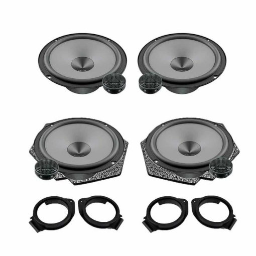 Hertz Uno autós hangszórócsomag, Opel Astra K 2015-2021 modellekhez, RMS 75W