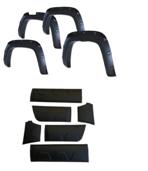 Pachet overfendere aripa si usi compatibil VW Amarok 2010-2016
