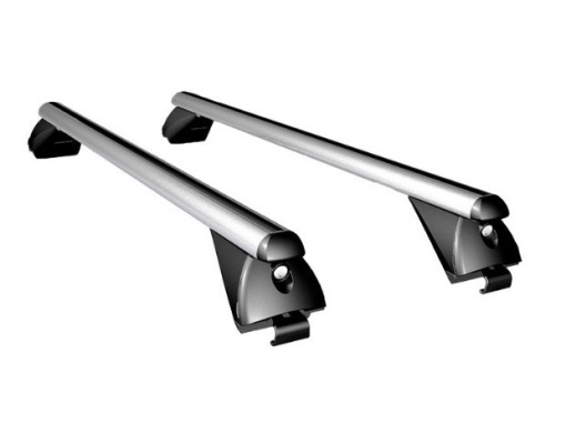 Set 2 bare portbagaj transversale, Universal, lungime bare 135 cm, cu prindere pe bare longitudinale integrate