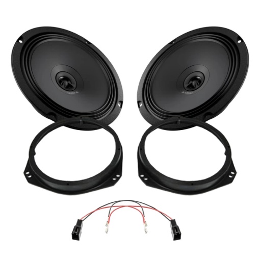 Audison Prima autós hangszórócsomag, Alfa Romeo Mito hátsó ajtóihoz, RMS 70 W