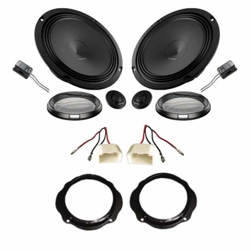 Audison Prima autós hangszórócsomag, Ford Focus C-Max 2003-2010 első ajtókhoz, RMS 100W