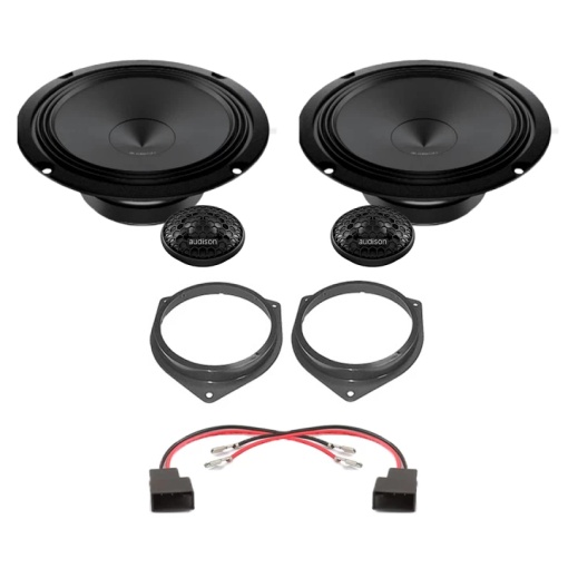 Audison Prima autós hangszórócsomag, Toyota Rav 4 2012-2018 első ajtajához, RMS 100W