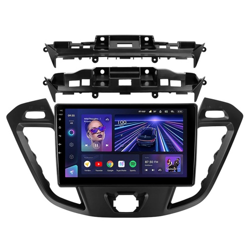 Autós navigáció Teyes CC3 360 Ford Transit Custom 2012-2023 6+128GB 9" QLED Octa-core 1.8Ghz Android 4G Bluetooth 5.1 DSP