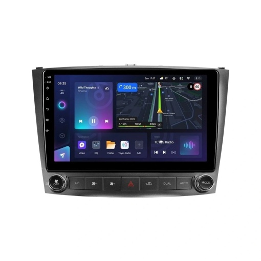 Auto Navigáció Teyes CC3L Lexus IS 2005-2013 4+64GB 10.2" IPS Octa-core 1.6Ghz, Android 4G Bluetooth 5.1 DSP