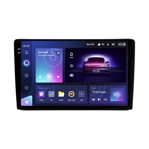 Automata navigáció Teyes CC3 2K Ford Edge 1 2007-2014 4+32GB 10.36" QLED Octa-core 2Ghz, Android 4G Bluetooth 5.1 DSP