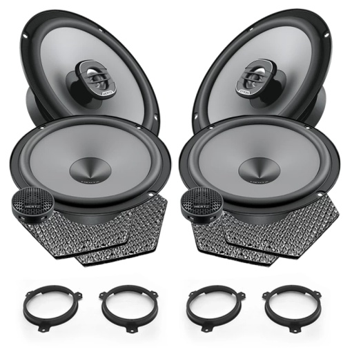 Hertz Uno autós hangszórócsomag, Toyota Hilux 2007-2015 modellekhez, RMS 75W
