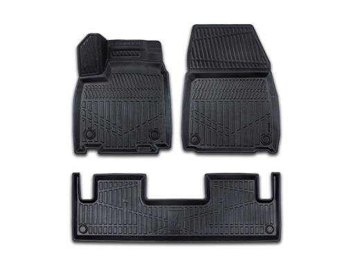 Set covorase auto cauciuc Renault Megane E-Tech 2022->, forma tavita 3D