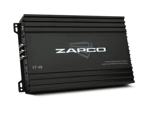 Zapco ST-4B autóerősítő, 4 csatornás, 260W