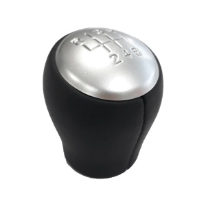 6 sebességes váltógomb, kompatibilis a NISSAN Qashqai 2006-2013, Juke 2010-2017, X-Trail 2007-2013 modellekkel, műbőr