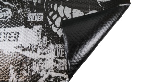 Autó hangszigetelés Prémium STP Aggressive Silver, 2 mm, 4,2 m2, ömlesztett kiszerelés - Img 2